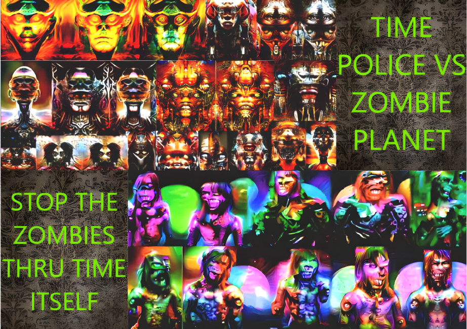 TIME POLICE VS ZOMBIE PLANET