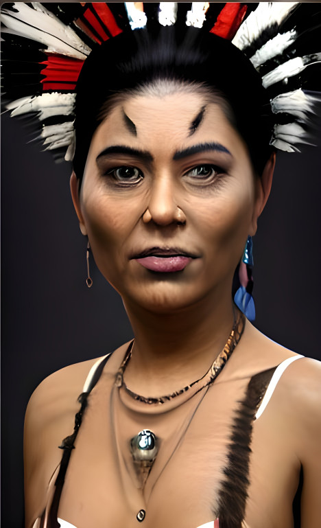 NATIVE AMERICAN Woman