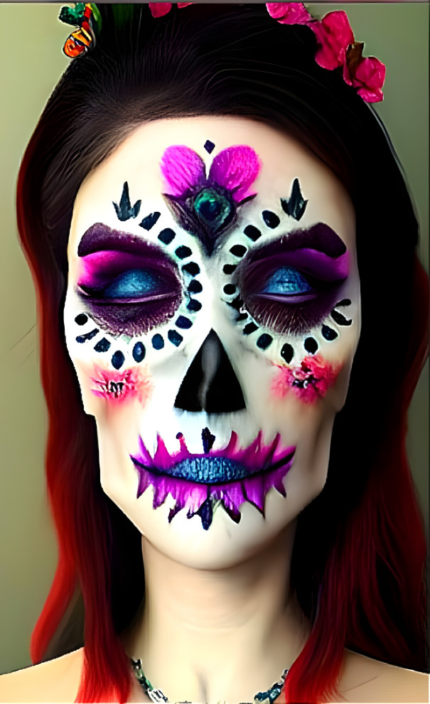 day of the dead makeup