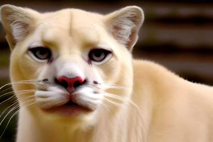 Albino Puma 