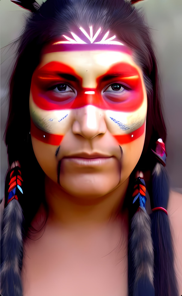 NATIVE AMERICAN WOMAN