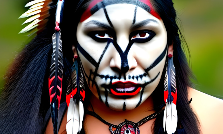 NATIVE AMERICAN WOMAN