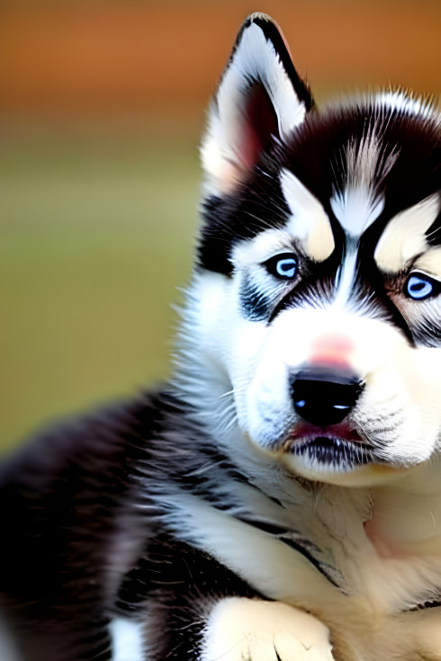 Husky puppy 