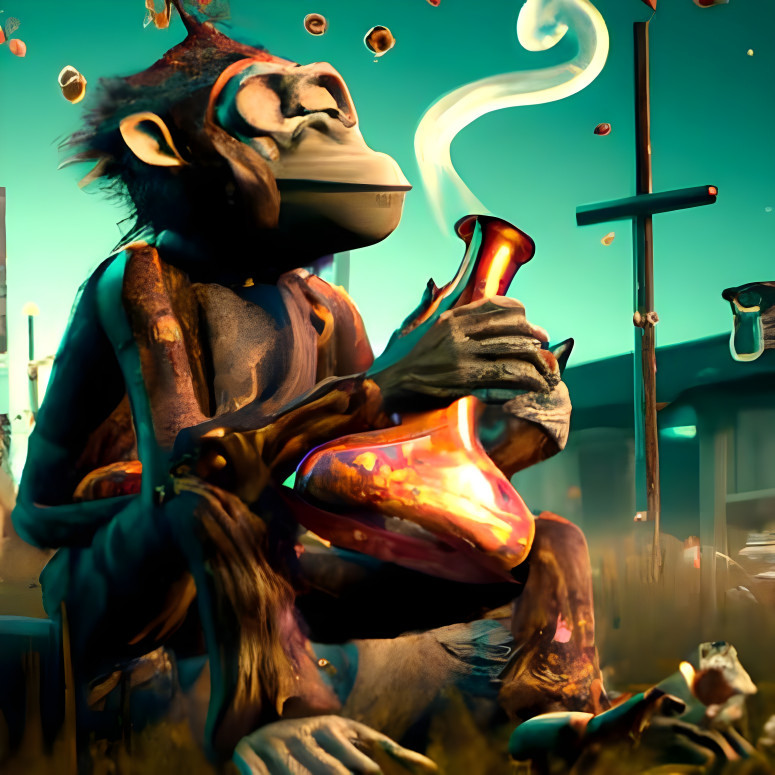 BONG MONKEY 