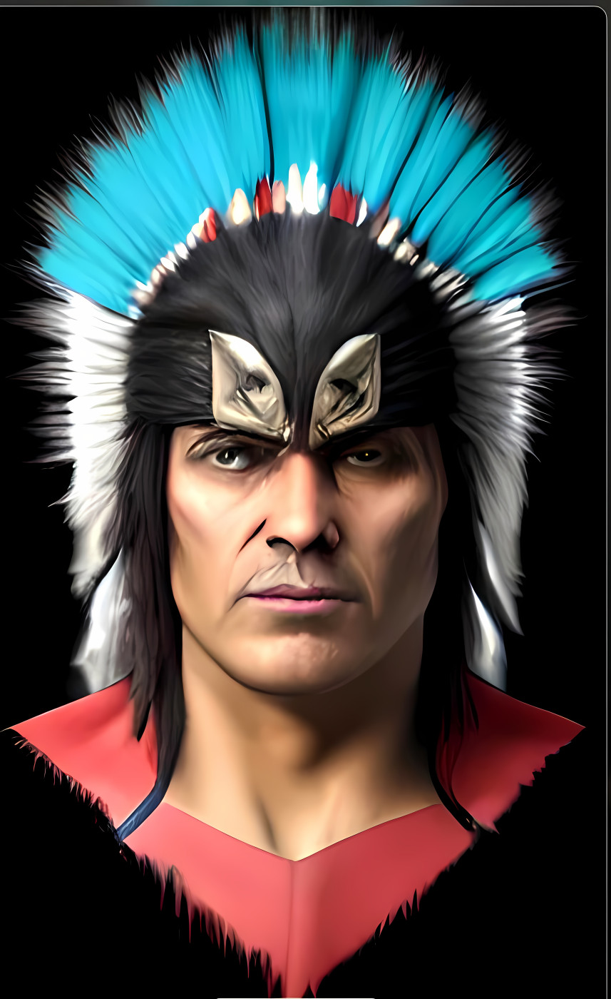 NATIVE AMERICAN SUPERHERO