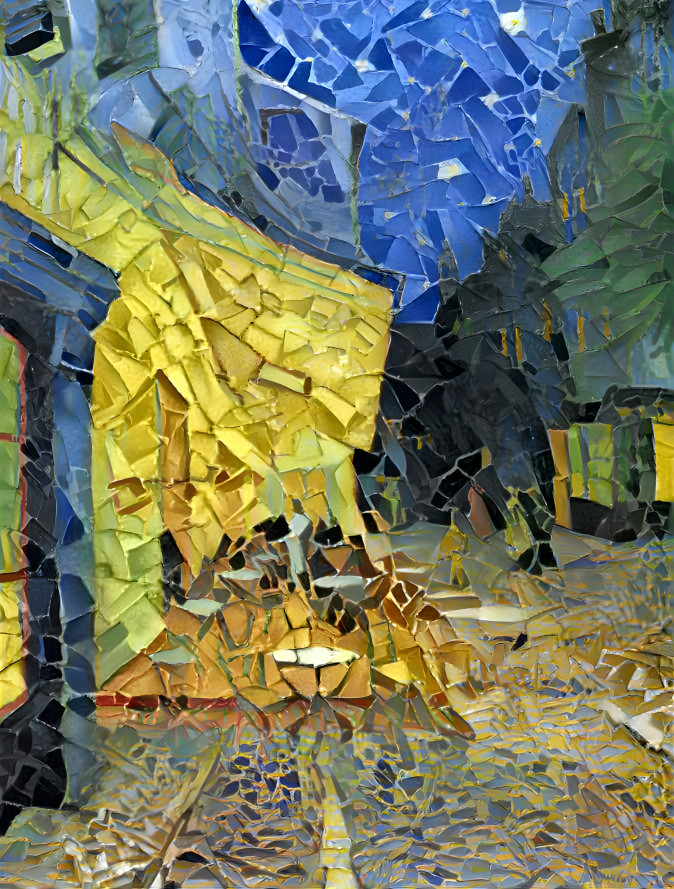 When Van Gogh meet Gaudi