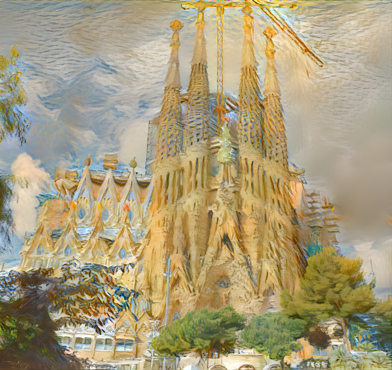 Van gogh meet Gaudi