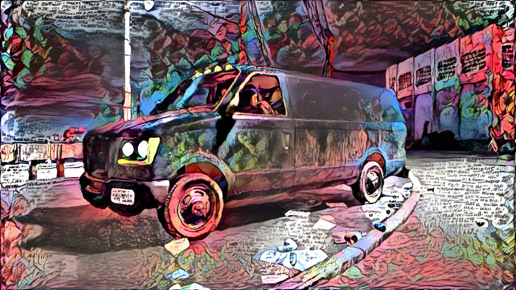 Comic Van