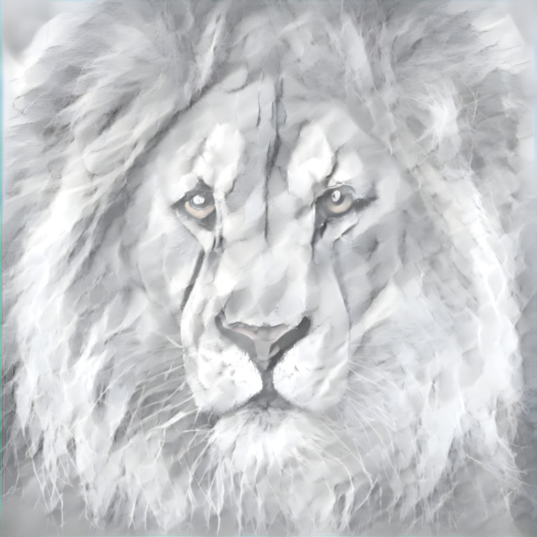 Lion art