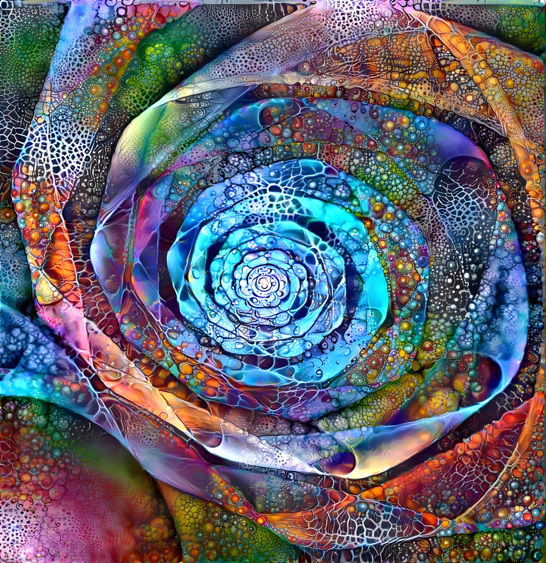 Dreamy Fractal Rose