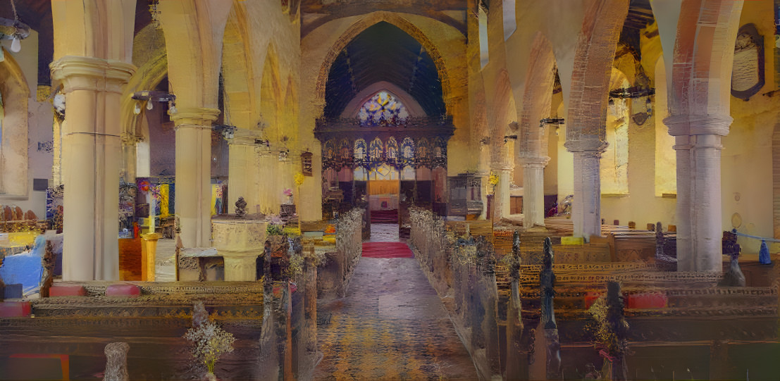 Inside a Church