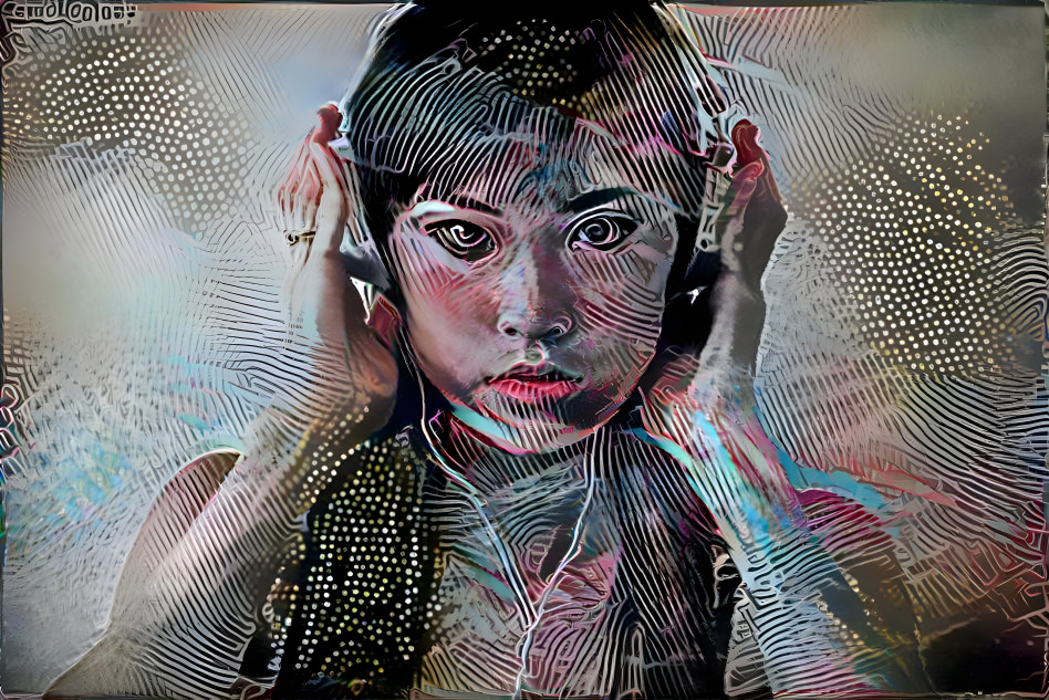 Woman Listening to Music