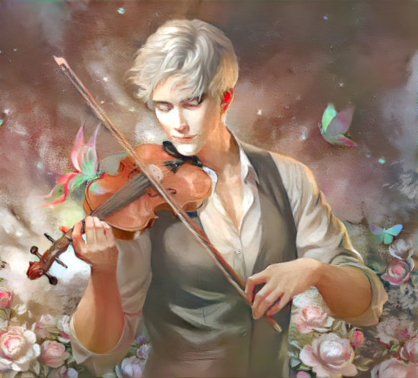 Man with Violin