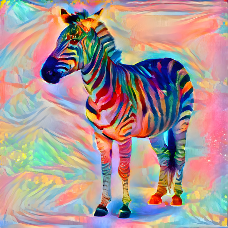 Rainbow Zebra