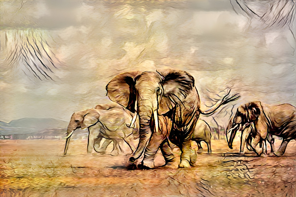 Elephant in Elephant Style