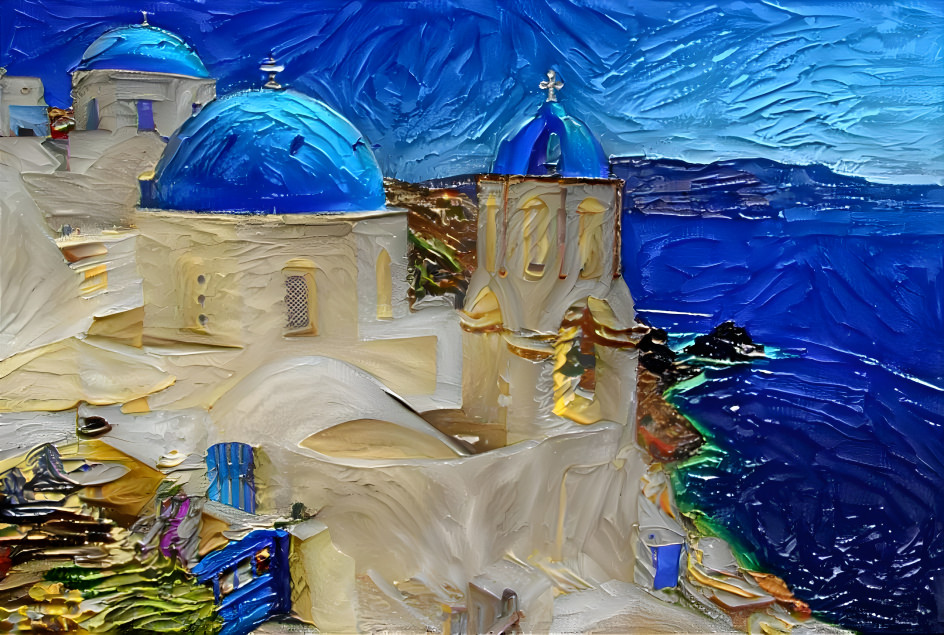 3D Santorini