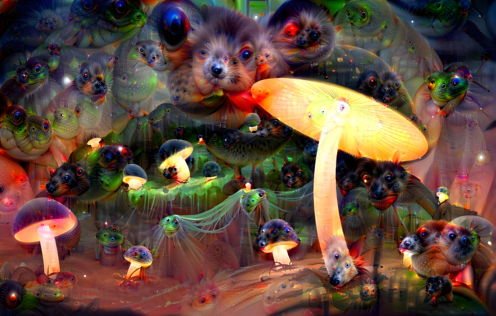 Deep Dream Mushroom