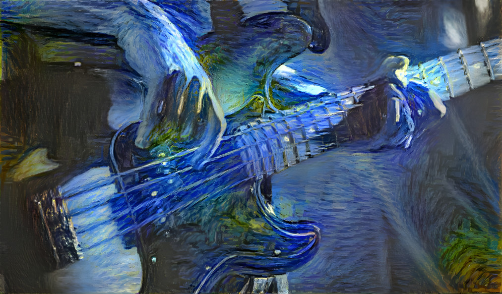 playing bass