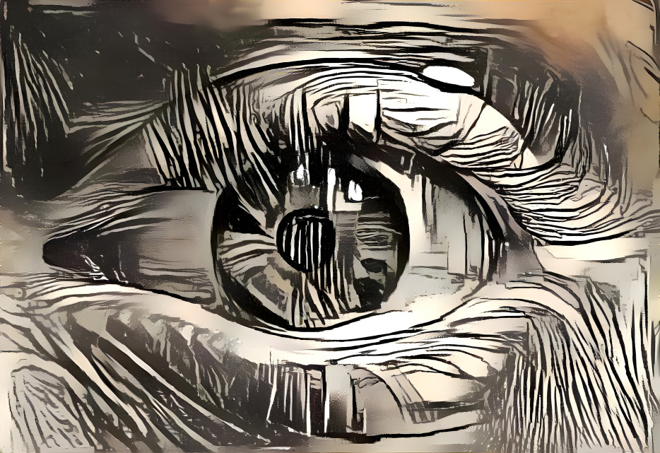 My eye + the scream