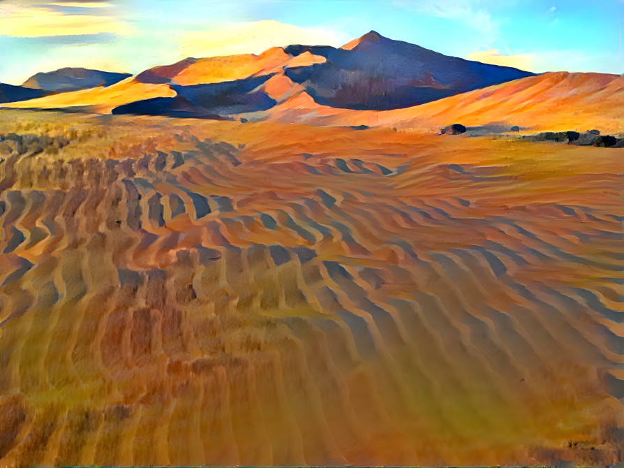 Sand Dunes, Namibia