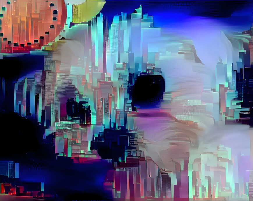 Glitchy dog