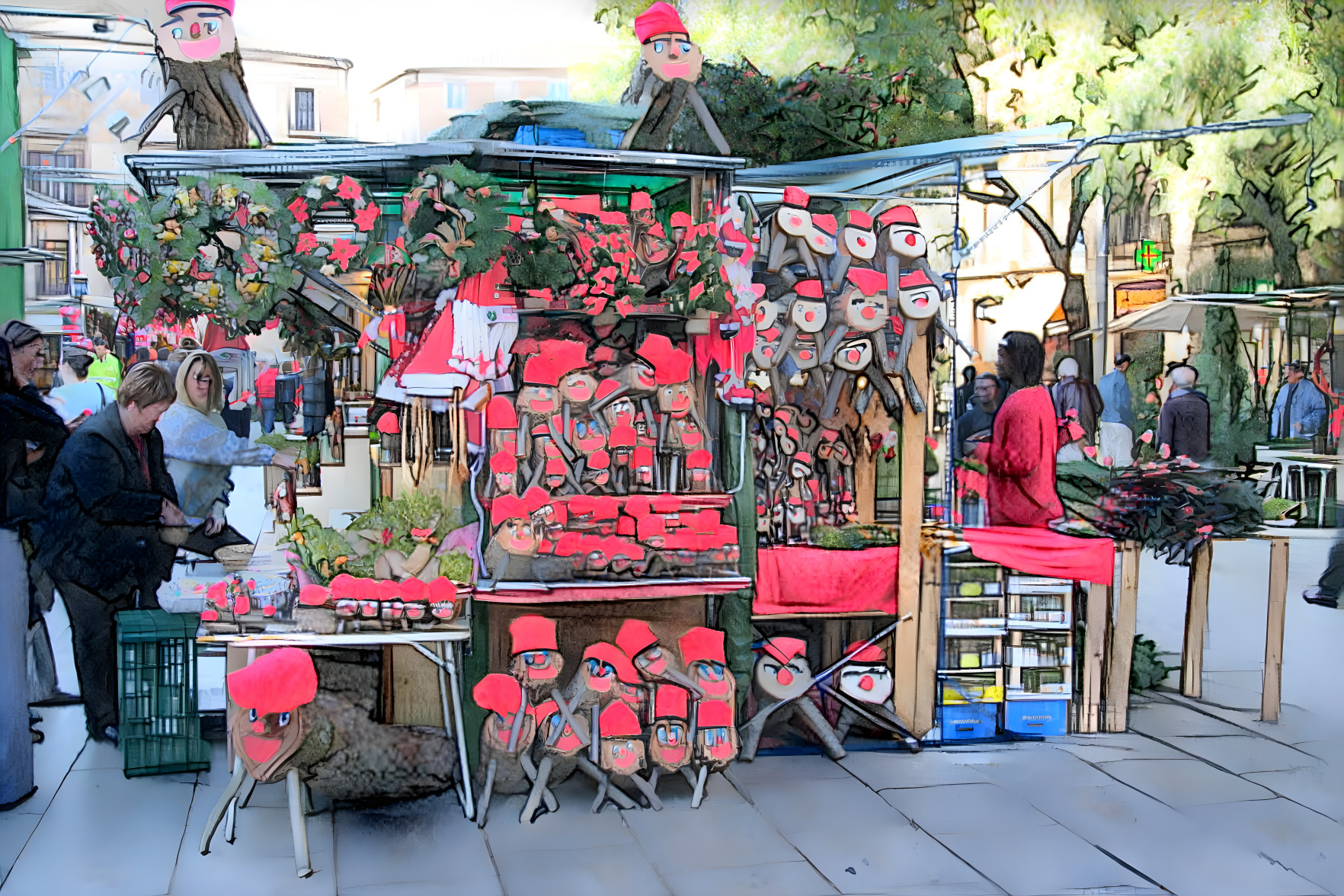 Christmas Market, Barcelona 