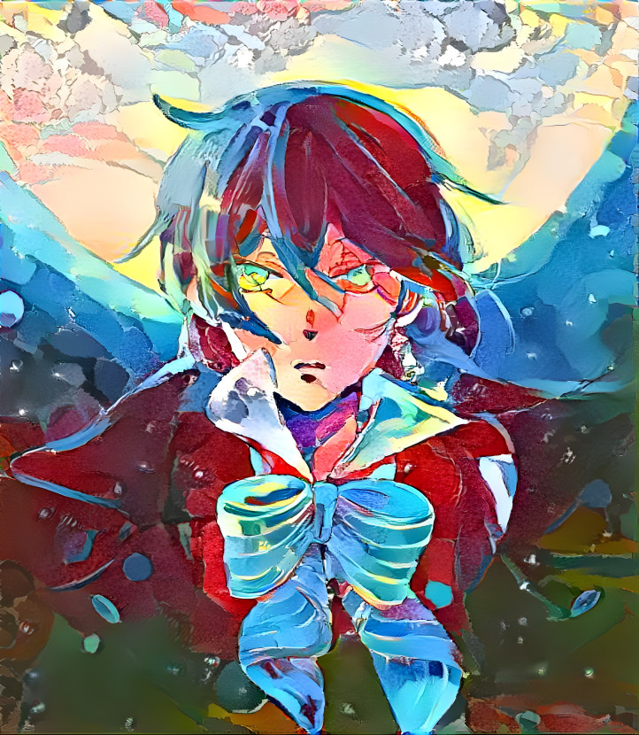 Vanitas moon painting