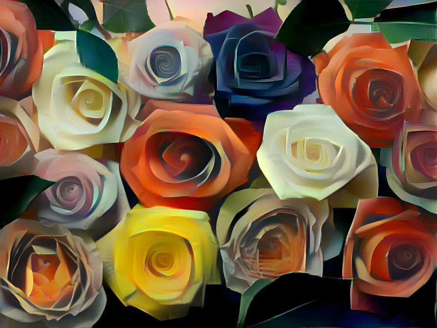 Cubism Flowers