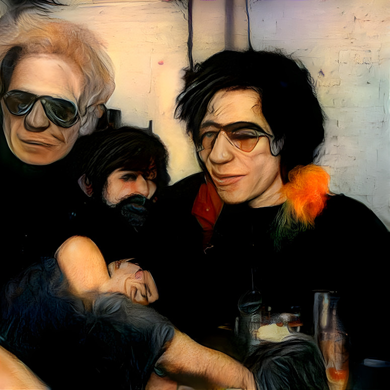 Warhol, Reed, and Garcia