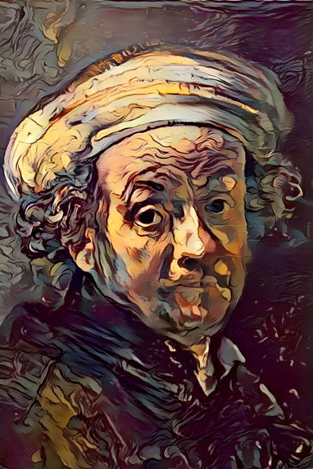 selfportret Rembrandt