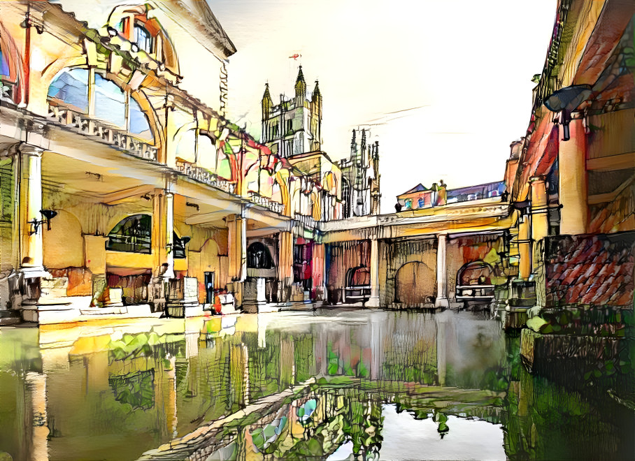 Roman baths at Bath