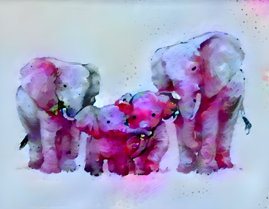 Elephants of love