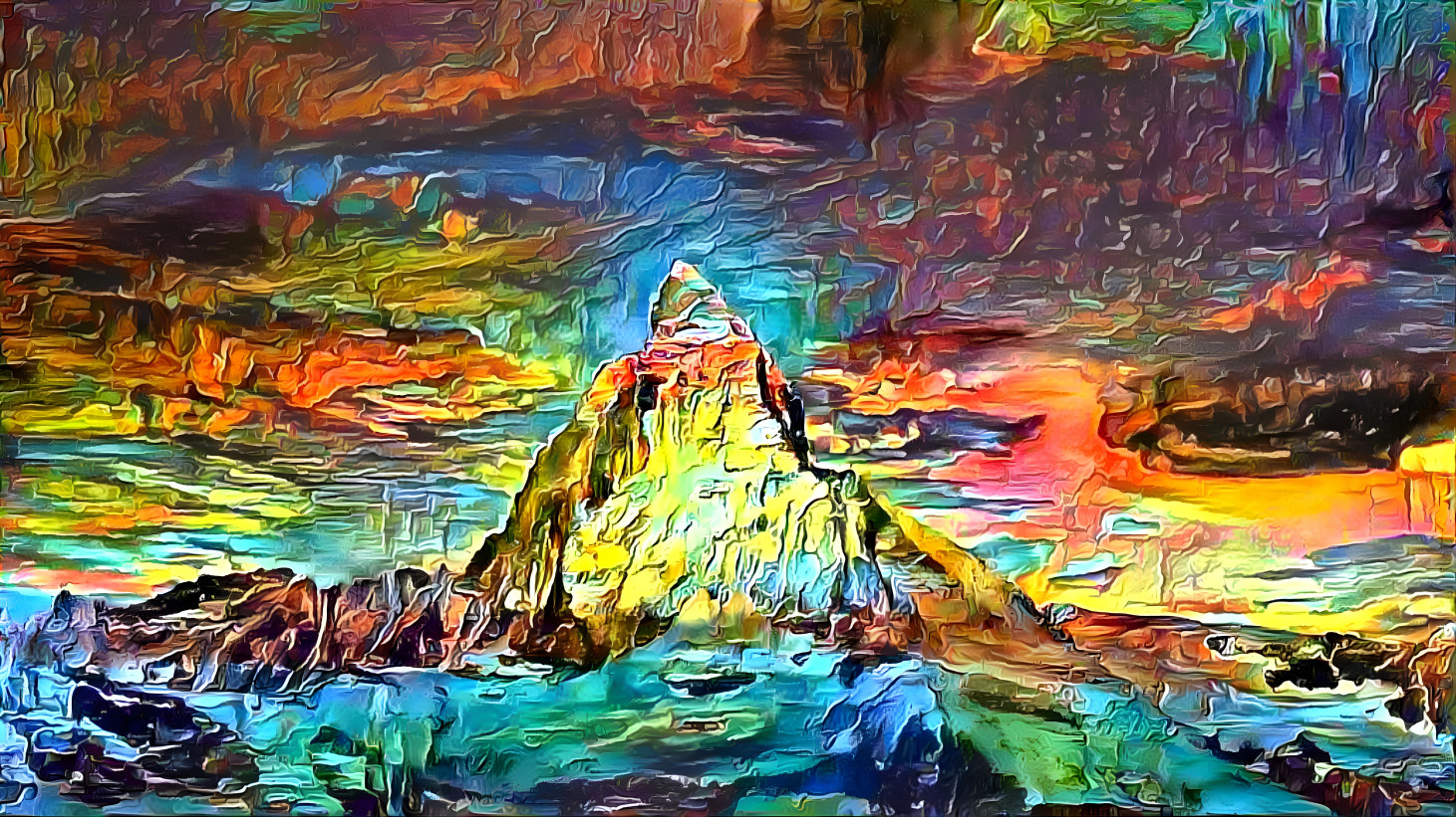 color mountain