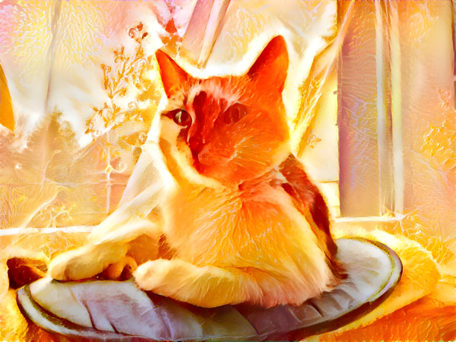 Crange queen( orange +cat)