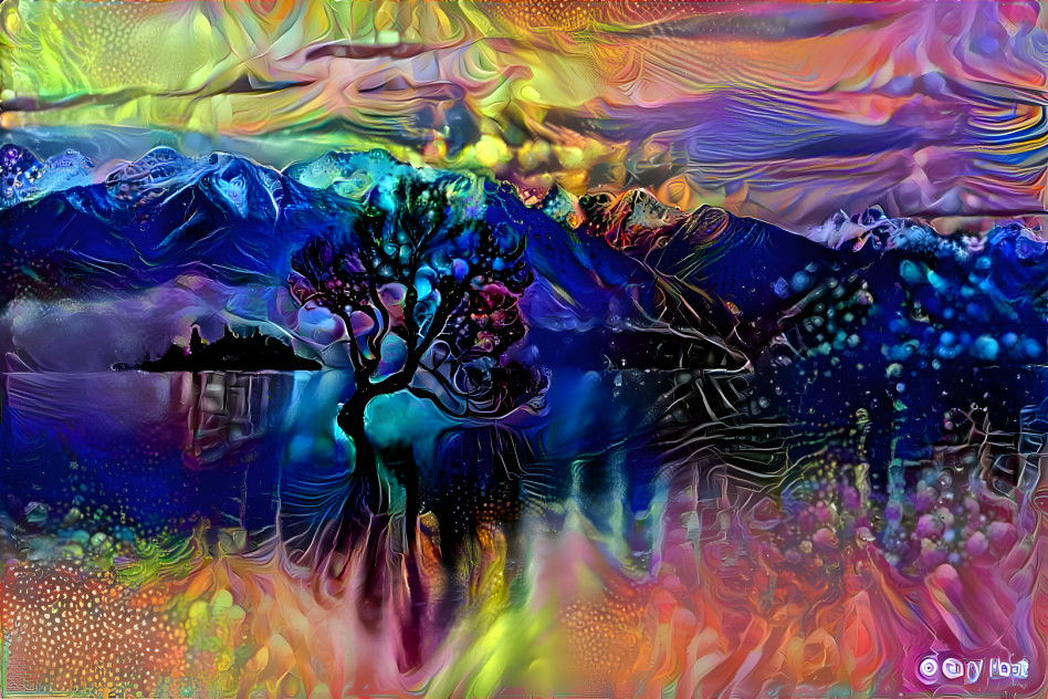 Colourful dreamscape