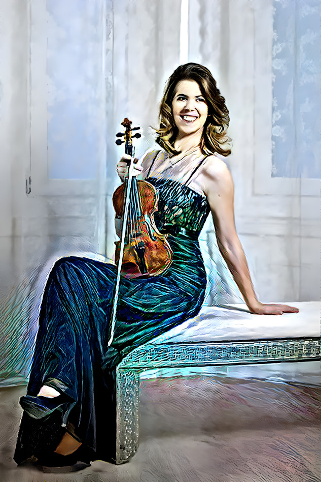 The beautiful violinist