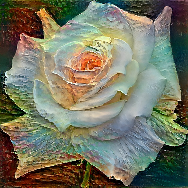 rose painting