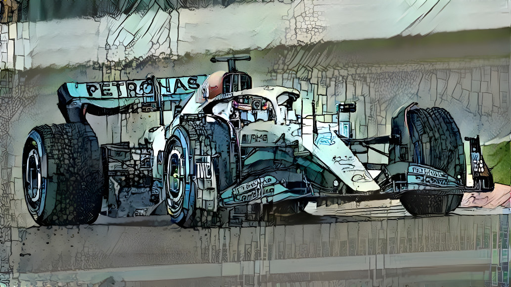 2022 Mercedes Benz Formula 1 Championship Car