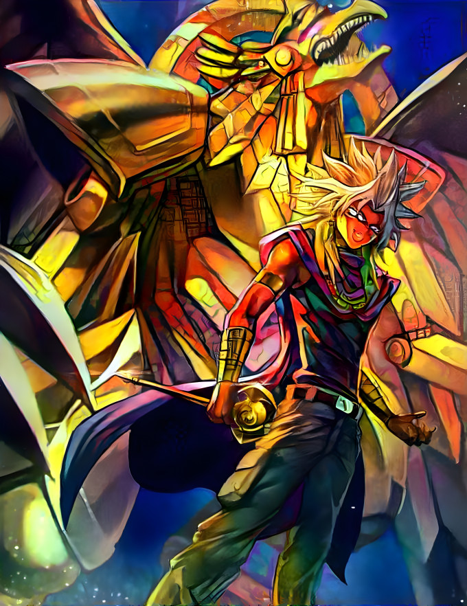 Yami Marik & Ra (Bright Vibrant Style)