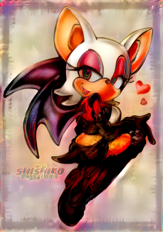 Rouge the Bat (Samurai Lady Style)