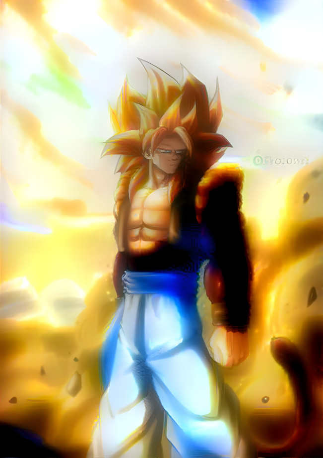 SSJ4 Gogeta -Explosion Washes Over-