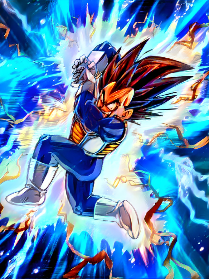 Vegeta Galick Gun (DB Legends Style)