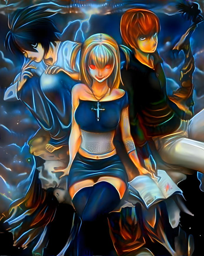 L, Misa, & Light (Lightning OMG Epic Styles)