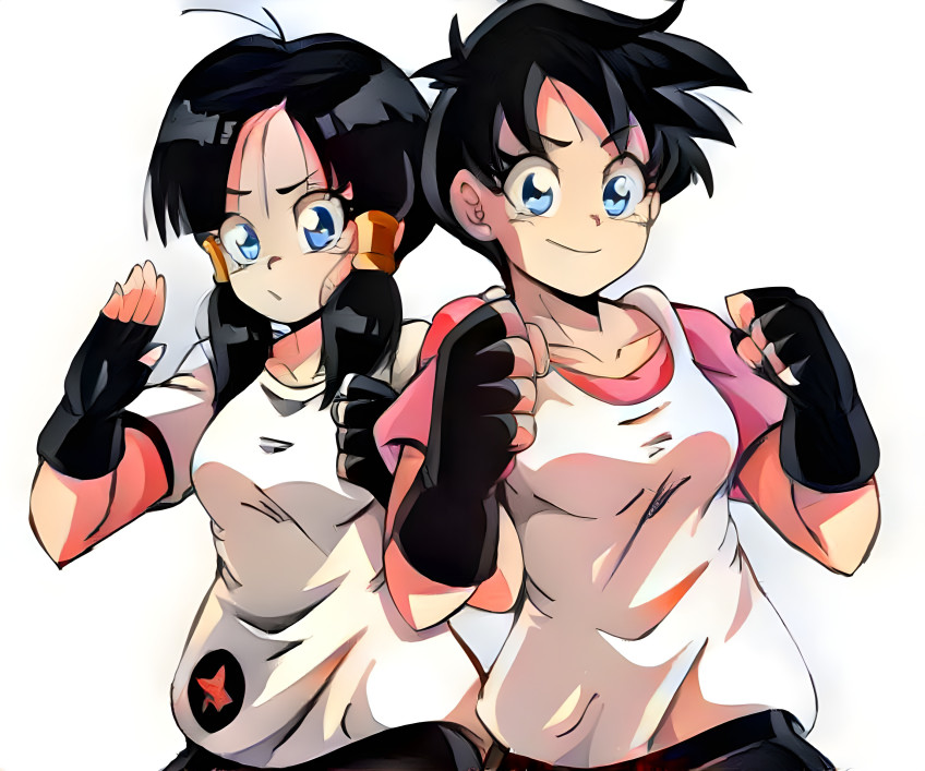 Videl -B4 & After Haircut-