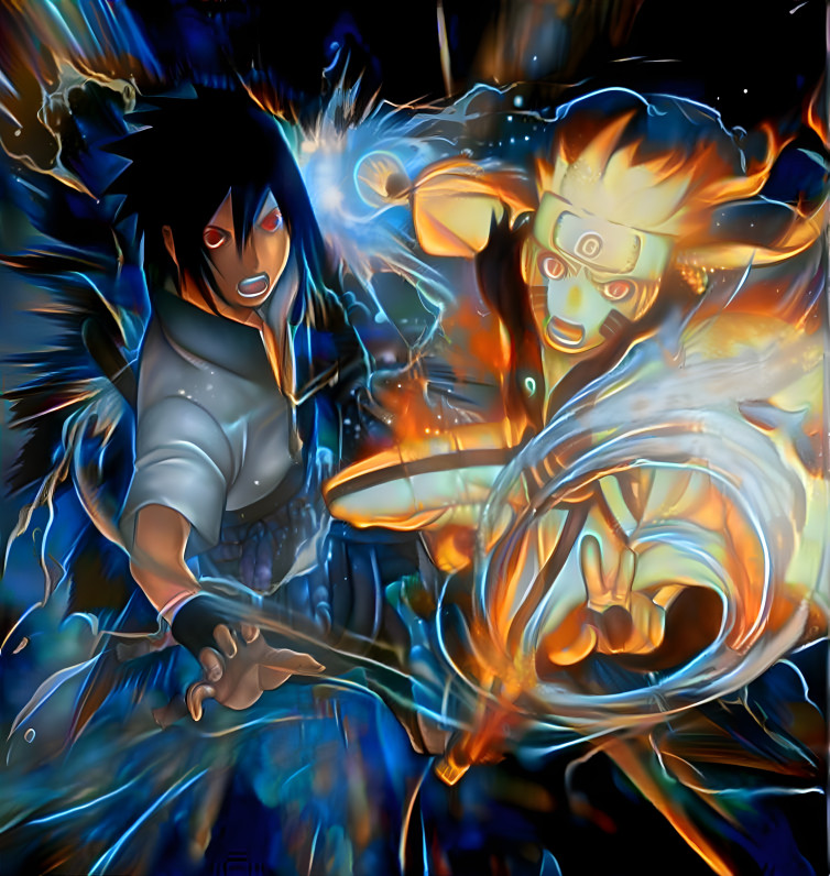 Sasuke & Naruto Team Up (OMG Epic Style)