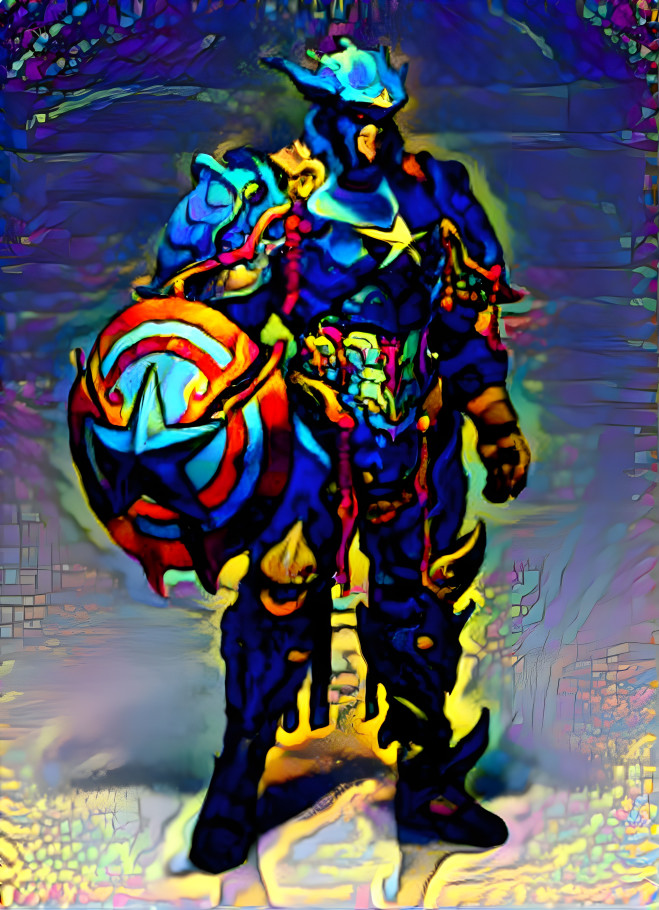 Al-Steve Elric (Trippy Rainbow Style)