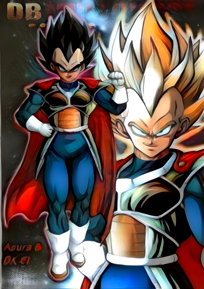 The True Vegeta (Painting Style)