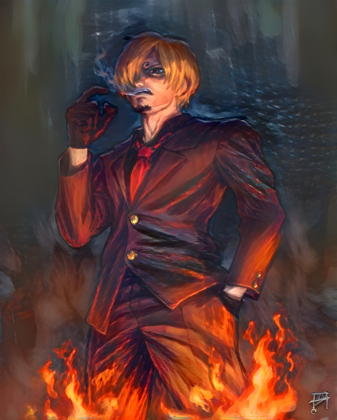 Sanji Double Diable Jambe (Inferno Style)