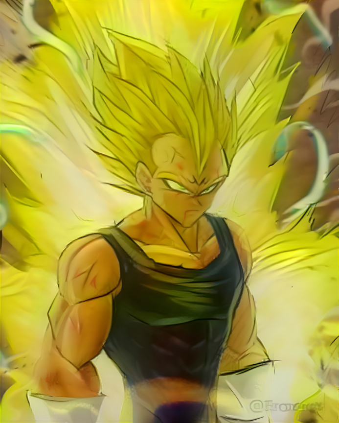 Majin Vegeta (Maximum Gold Style)