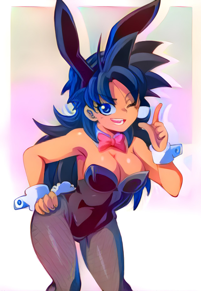 BluBlk Bunny Girl